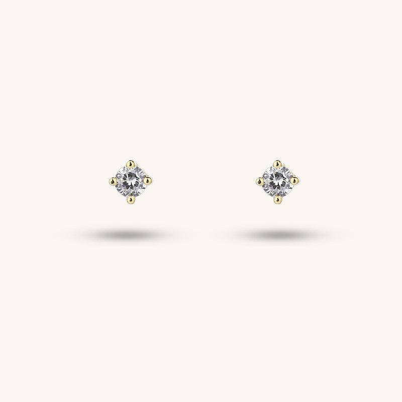 925 sterling silver gold-plated earrings