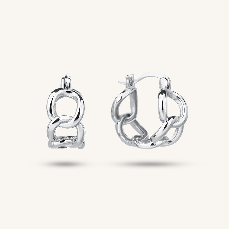 925 sterling silver gold-plated earrings