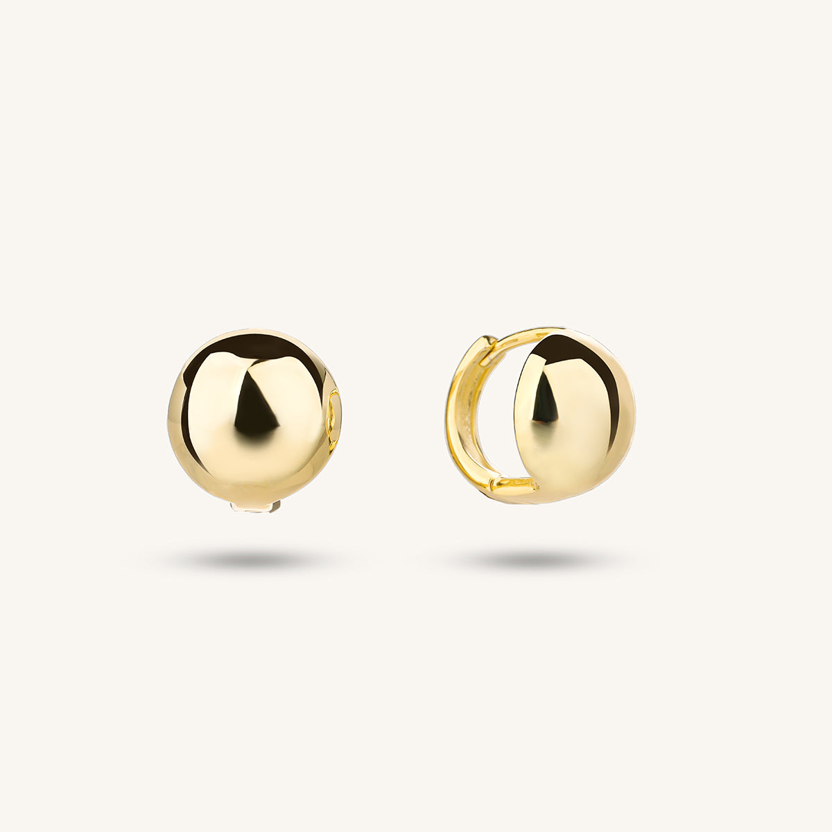 925 sterling silver gold-plated earrings